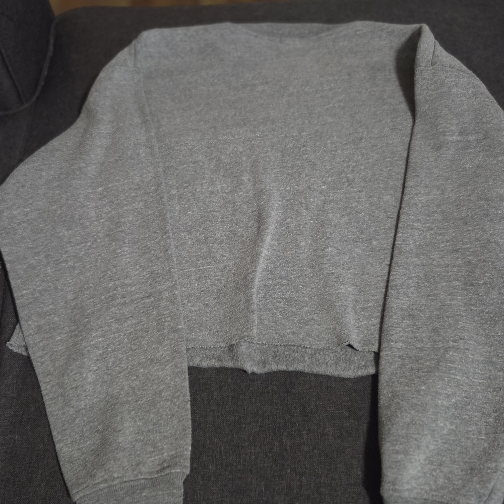 Brandy Mellville John Galt California Cropped Sweatshirt - Picture 2 of 3
